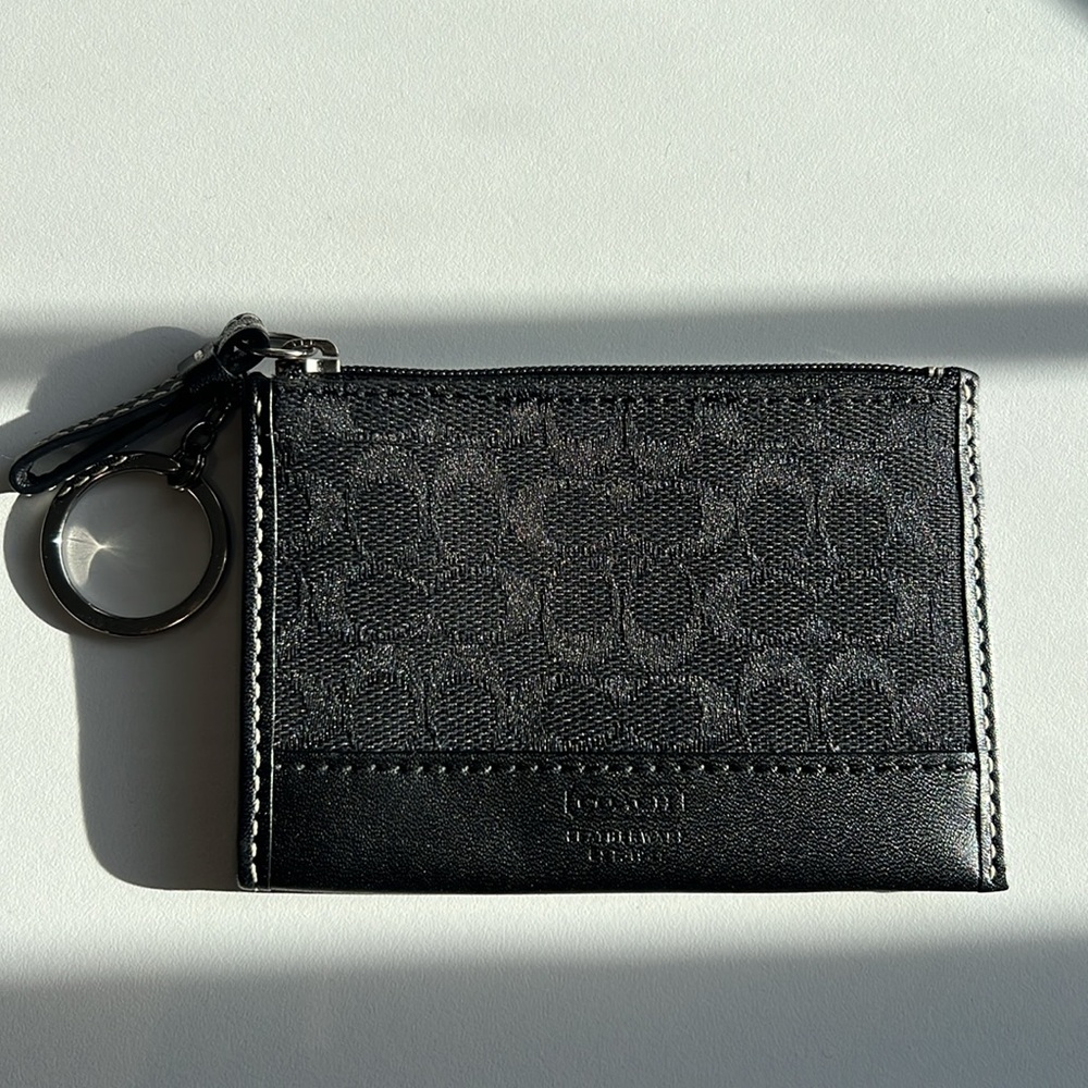 New COACH card/money case